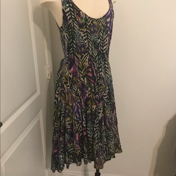 H&M Feather Print Dress - Picture 5 of 12